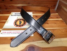 B54 PB Size 30" DON HUME 1.75" Wide Leather Garrison - Underbelt  or Gun belt