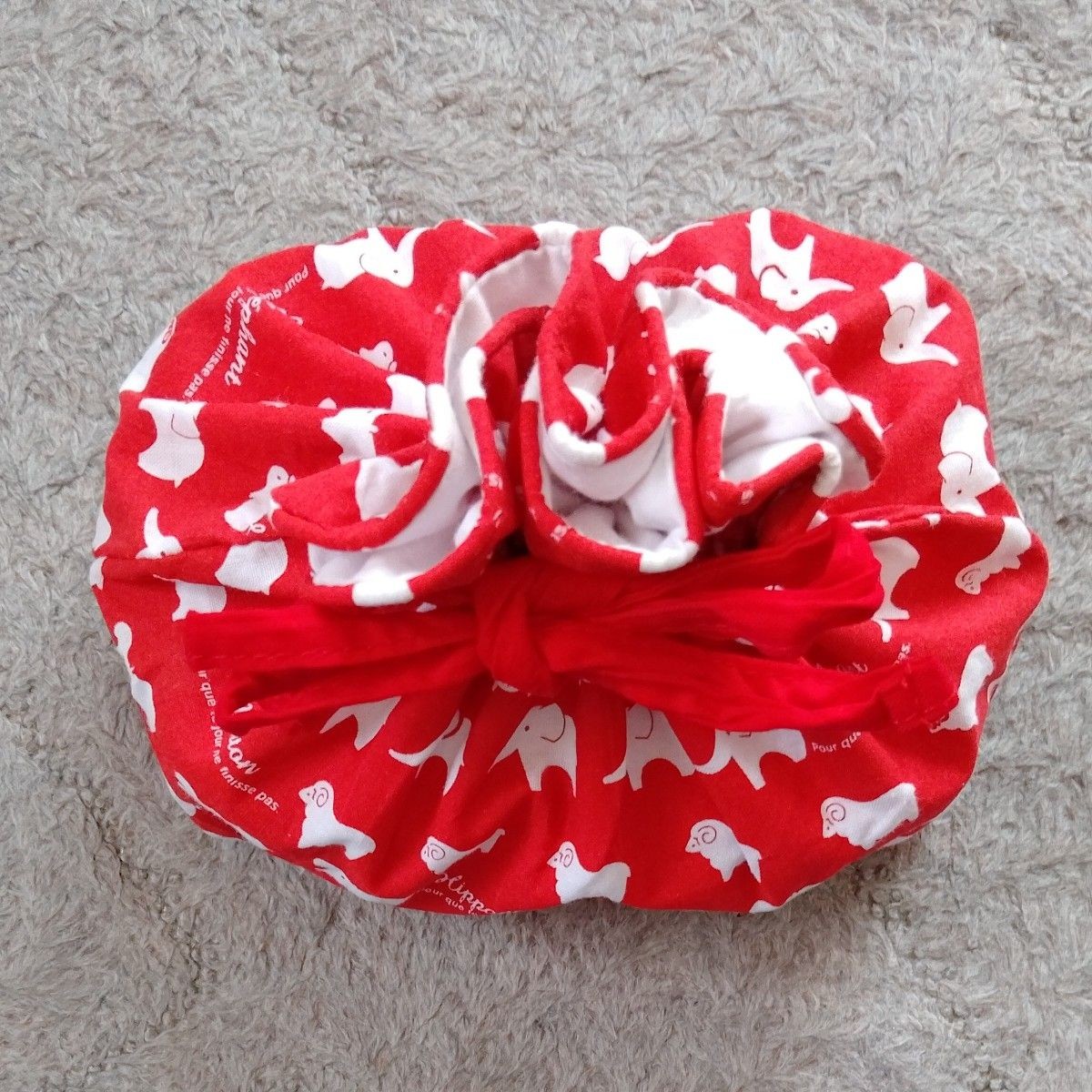 Lunch drawstring bag, drawstring bag, lunch bag, … - image 2