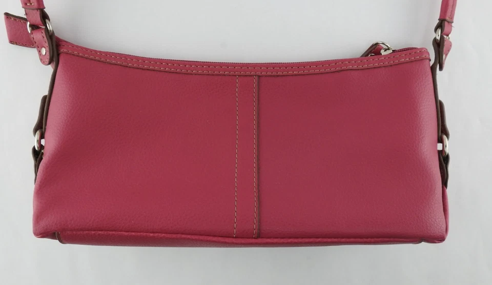 Relic Shoulder Bag Pink Faux Leather Small Purse Handbag Zip Closure Y2K Vintage - Image 3 of 4