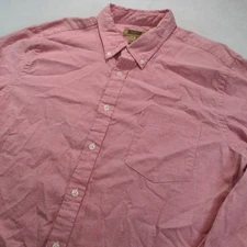 The Foundry Long Sleeve Button Down Oxford Shirt Men's Tall Large H3