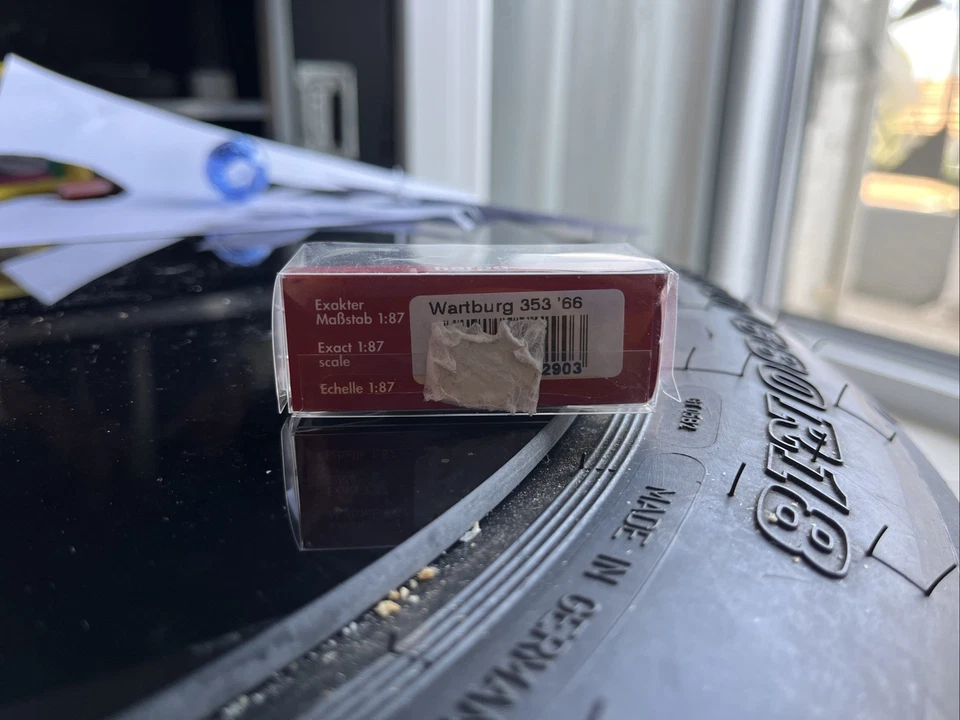 Herpa 022903-007 Wartburg 353 '66,grigia, 1:87 / H0 - Immagine 3 di 3