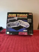 Acclaim Dual Turbo WIRELESS Nintendo SNES Controllers w/ Box - 1 Good, 1 Bad