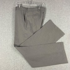 Vintage Levis Action Slacks Pants Mens 34x33 Gray 70s Disco Talon Zip Sta-Prest