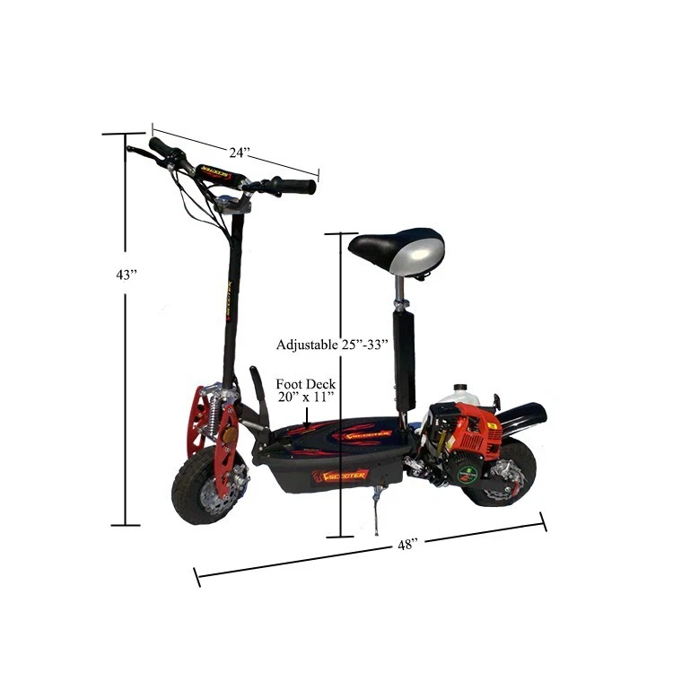 New 2026 Blaze 49cc 4-Stroke Gas Motor Scooter. No Mixing Gas 30+ mph