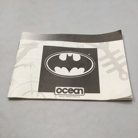 Batman For The Amstrad GX4000 Complete With Manual