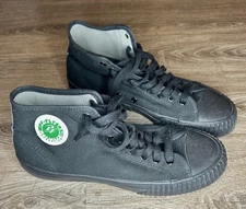 P.F Flyers Center Hi 1993 Lifestyle Shoes US Men's 9.5/ Women's 11 Black Canvas