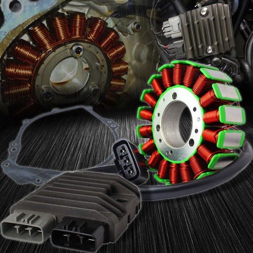 OE Magneto Coil Stator+Voltage Rectifier+Gasket Assy. 02-03 Yamaha YZF R1/YZFR1