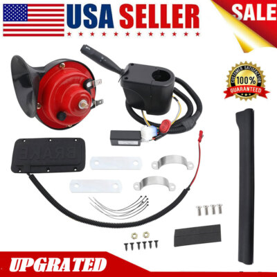 For EZGO TXT Deluxe LED Light Turn Signal Kit with Hazard Light Switch & Horn