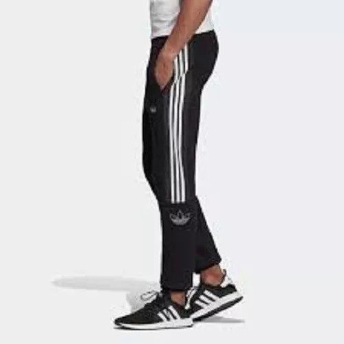 Adidas lined sweatpants sales