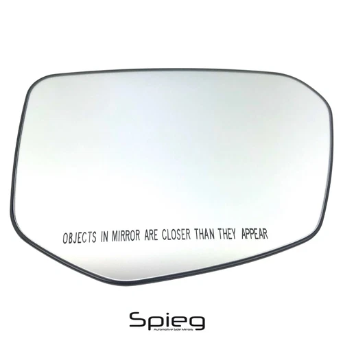 Side Mirror Glass for 2016-2020 HONDA CIVIC Heated with Backing Passenger Side