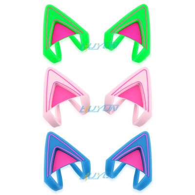 For Razer Kraken 2019 Kraken TE/V2 7.1Headset Fluorescent Cat Decorative Earcups