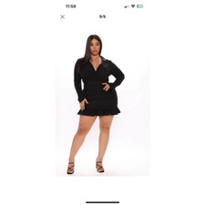 Fashion nova black dress