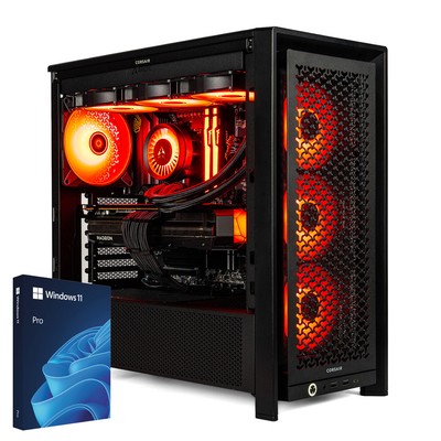 Gaming PC Intel Core i9-i7-i5 I AMD Radeon RX 9070 XT I 1-4TB SSD I 32-64GB RAM