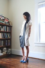 Celine Resort 2013 Bi Color Wrap Dress NWOT FR 36 Phoebe Philo MetrBulotDodo