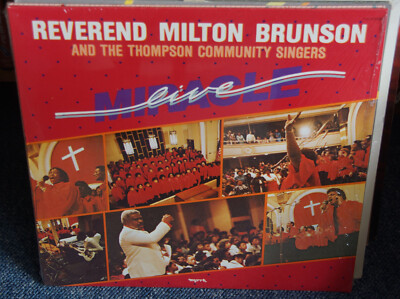 LP Reverend Milton Brunson and the Thompson Singers - Live - Neu