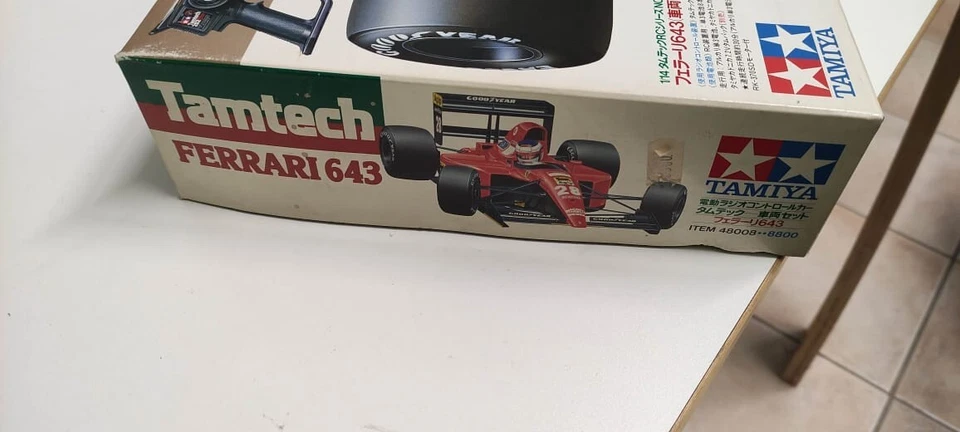 Tamiya 48008 Ferrari 643 Vintage TamTech 1/14 (Read the descriprion) - Image 4 of 4