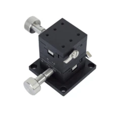 X-Axis Dovetail Manual Linear Stage Trimming Platform Slider Bearing 40*40mm