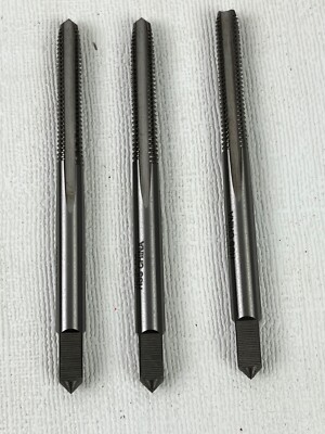 Cleveland CLE-FORCE 12-24 Tap Set Plug Taper Bottom 3 pc Set NOS