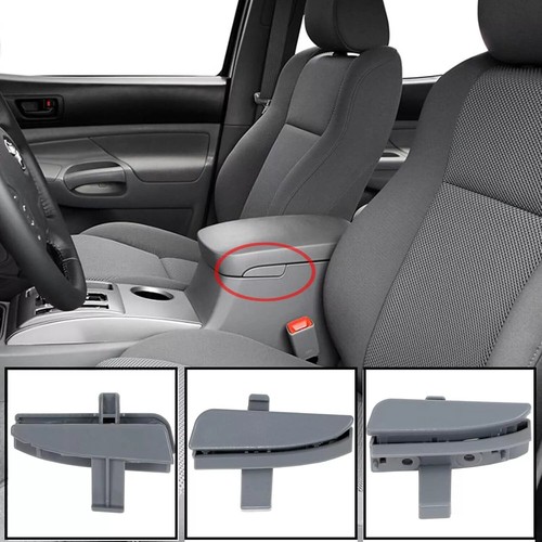 For Toyota Tacoma 2005-2012 Gray Arm Rest Center Console Lid Latch Switch Clip - Picture 4 of 12