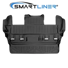 SMARTLINER Custom Fit Floor Mats 3rd Row 2015-20 Chevrolet Tahoe Yukon Escalade