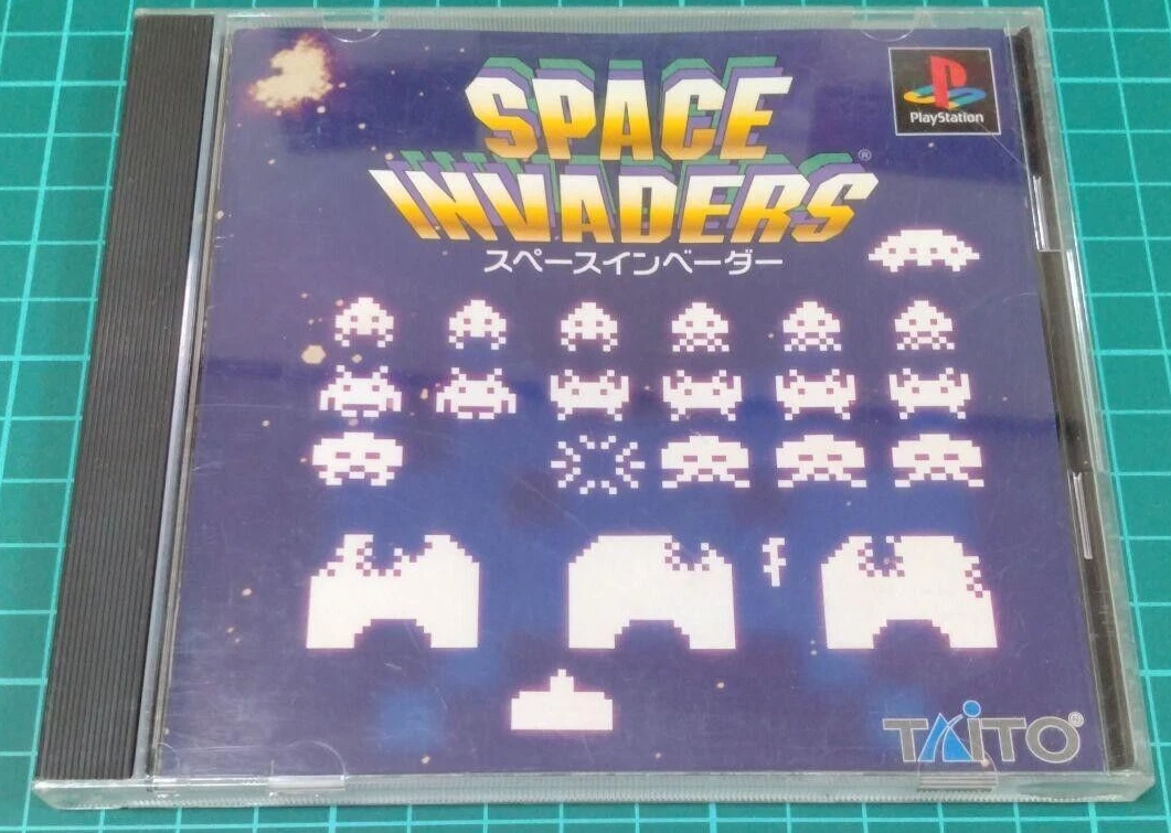 SPACE INVADERS X Sony Playstation PS1 Jap Japan