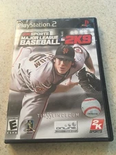 2009 2k Sports 2K9 Major League Baseball Play Station 2  Complete CIB