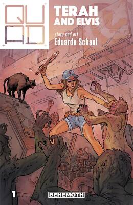 QUAD #1 COVER B SANTOS - BEHEMOTH COMICS - FEBRUARY 2022