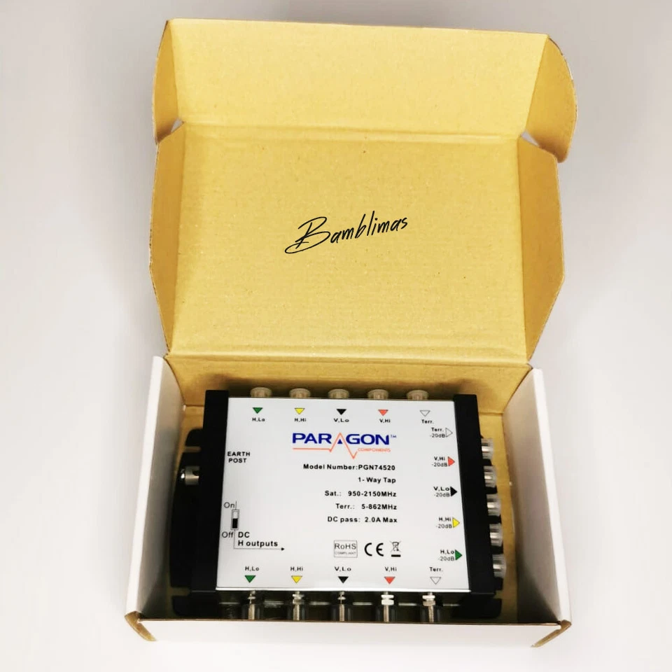 Paragon Components PGN74520 Satellite Terrestrial 1 way tap PGN 74520 Brand New - Image 4 of 4