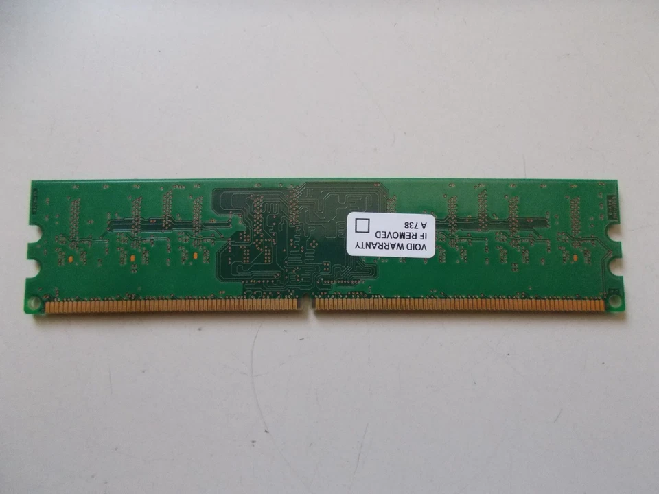 Hynix HYMP564U64CP8-Y5 ab-C PC2-5300 512MB DDR2 667MHz. #SU-416 - Image 2 of 2