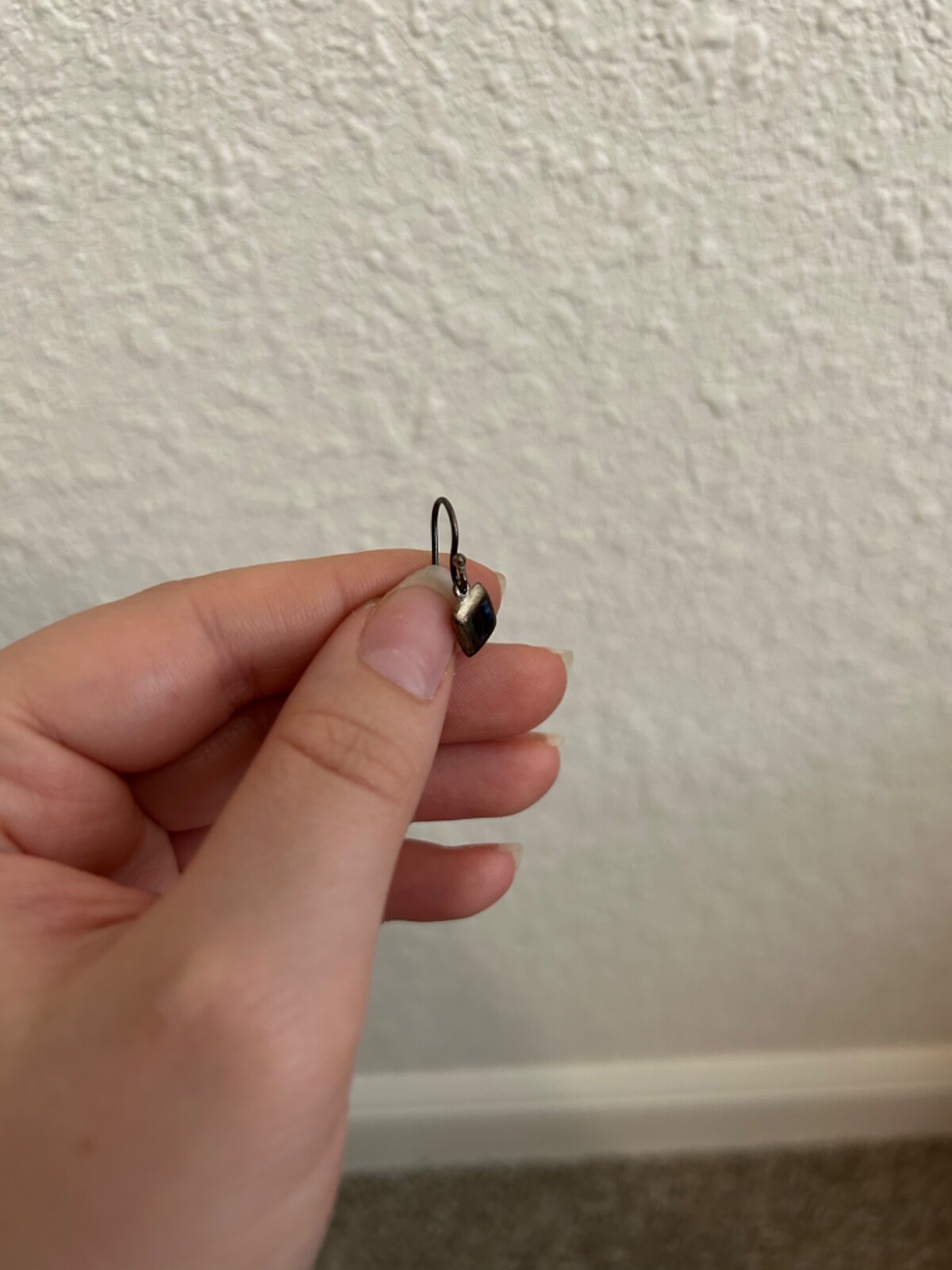 Sterling Silver and Multi-Colored Drop Earrings - image 3