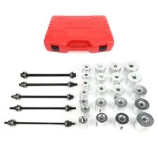 27pc Universal Press and Pull Sleeve Kit Bush Bearing Removal Installation Tool