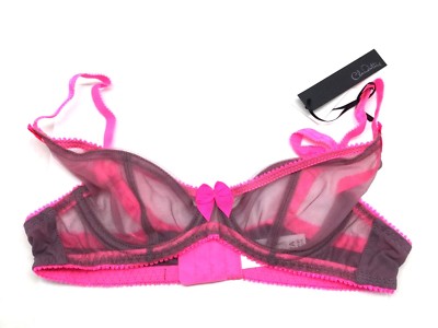 Claudette New Classic Elsa Pink Mesh Dessous Bra Sexy Ladies Lingerie  Women's | eBay