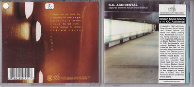 K.C. Accidental -Captured Anthems For An Empty Bathtub- CD Noise Factory Records