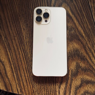 Apple iPhone 13 Pro Max - 128 GB - Gold -Locked(AT&T/Cricket Apple iPhone 13 Pro Max - 128 GB - Gold -Locked(AT&T/Cricket