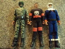 Lot of 3 Vintage In Time Product Soldier Action Figures 12" in great co ID:91000