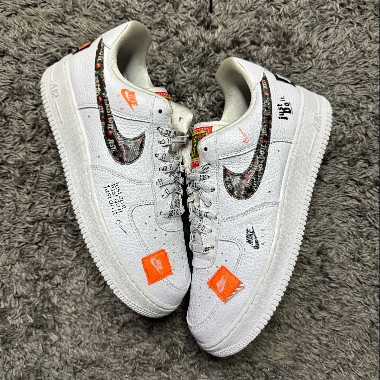 Size 10 - Nike Air Force 1 '07 PRM Low Just Do It Size 10 - Nike Air Force 1 '07 PRM Low Just Do It