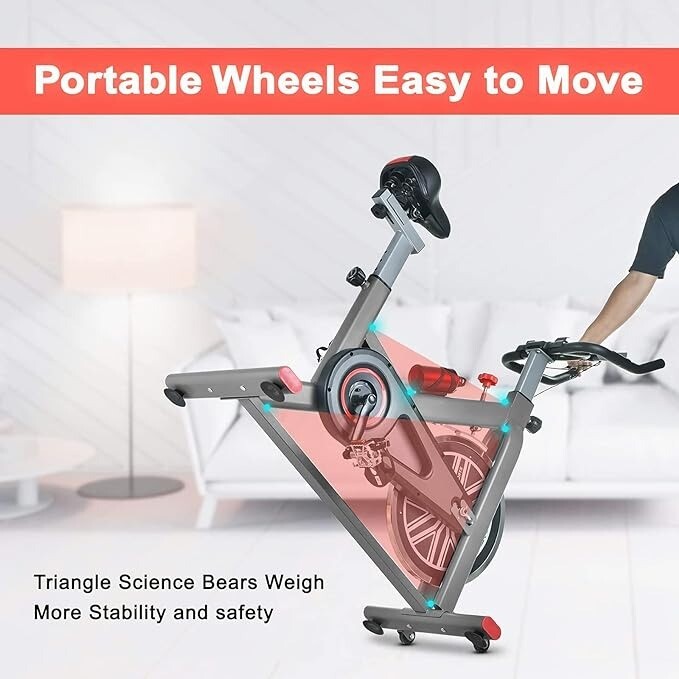 COLLECTION NN5 ODOGYM Exercise Bike For Indoor Training With Bottle