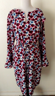banana republic purple floral dress Banana Republic Sleeveless Purple Floral Maxi Dress 10 Fairy Wedding guest