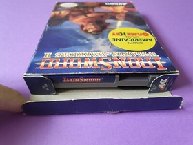 IRONSWORD: WIZARDS & WARRIORS 2 / Nintendo NES USA / Acclaim + Crystal Box