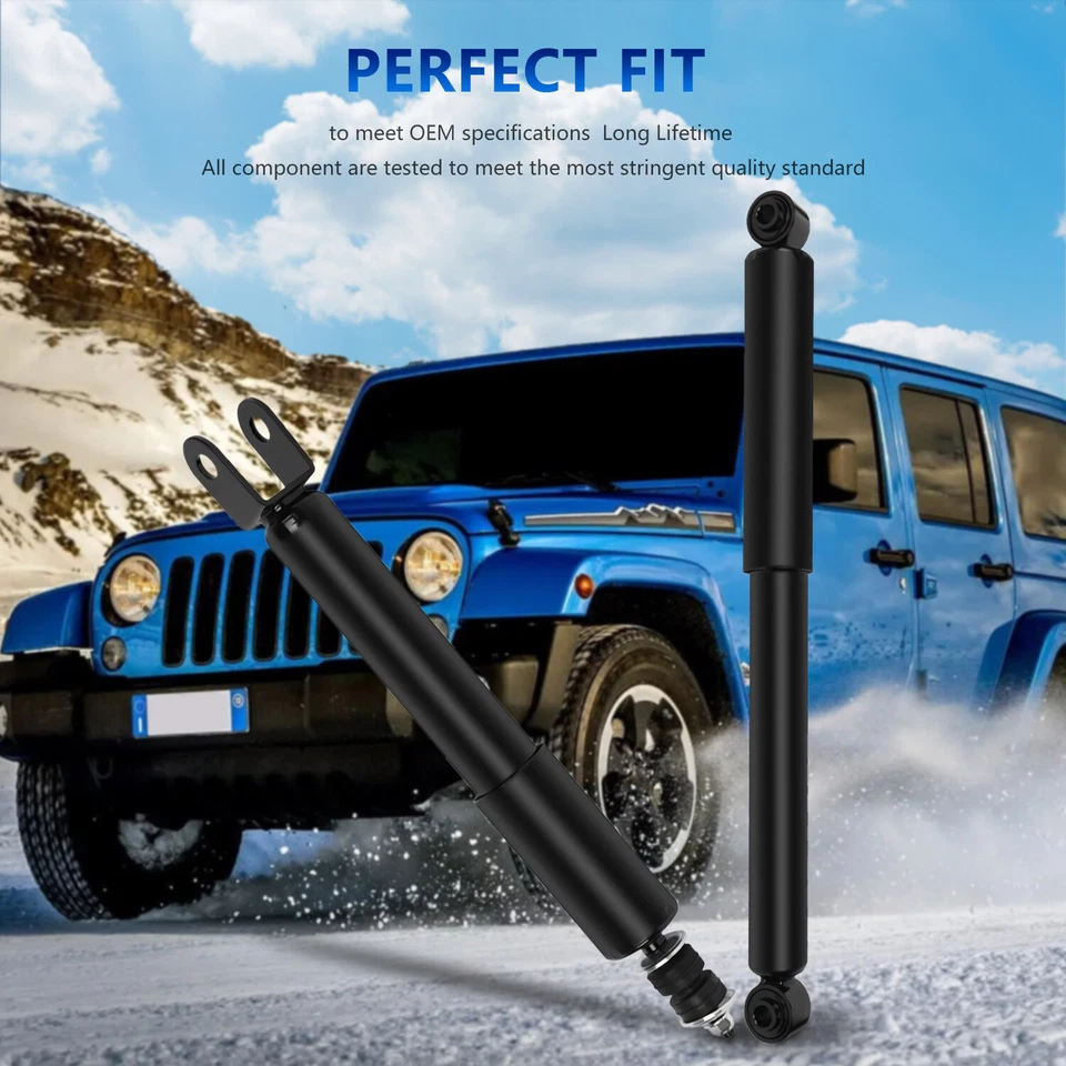 Front Rear Set of 4 For Chevrolet Tahoe Suburban GMC Yukon XL 1500 Shocks Struts - Image 4 of 4