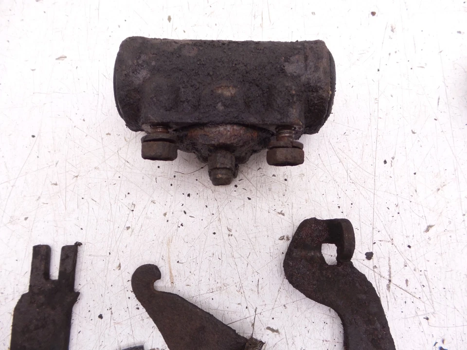 70-81 Camaro Firebird Rear Brake Drum Hardware Spring Bracket Bolts Original GM - Image 4 of 4