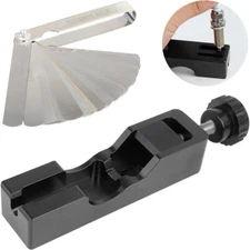 Spark Plug Gapping Tool with 32 Blade Feeler Gauge its most 10mm 12mm 14mm 16mm