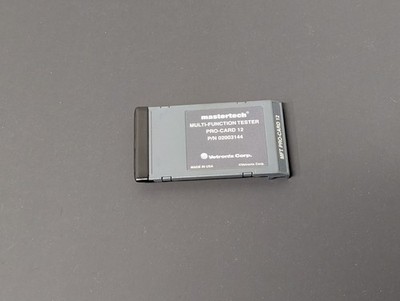 Vetronix Mastertech Mft Pro Card 12 Toyota Scan Test Program Card 02003144