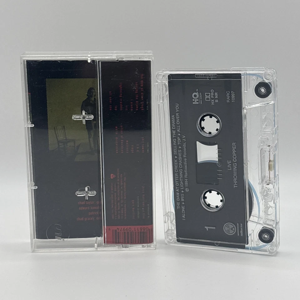 LIVE - throwing copper, Kassette  MC Tape album 1994 - Bild 2 von 4