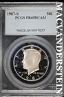 1987-S Kennedy Half Dollar Proof — photo from another recent sale