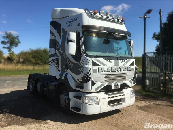 DachträGer + Jumbo Spots + Flush LED FüR Renault Premium Edelstahl ZubehöR-image
