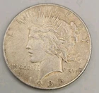 1935 Peace Silver Dollar - Philadelphia Mint