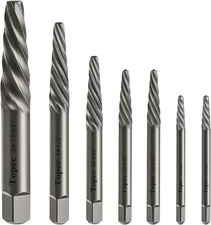 TOPEC Damaged Screw Extractor Set, 7 Piece Easy Out Bolt for... 