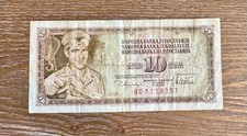 Yugoslavia 10 Dinara 1978 Banknote