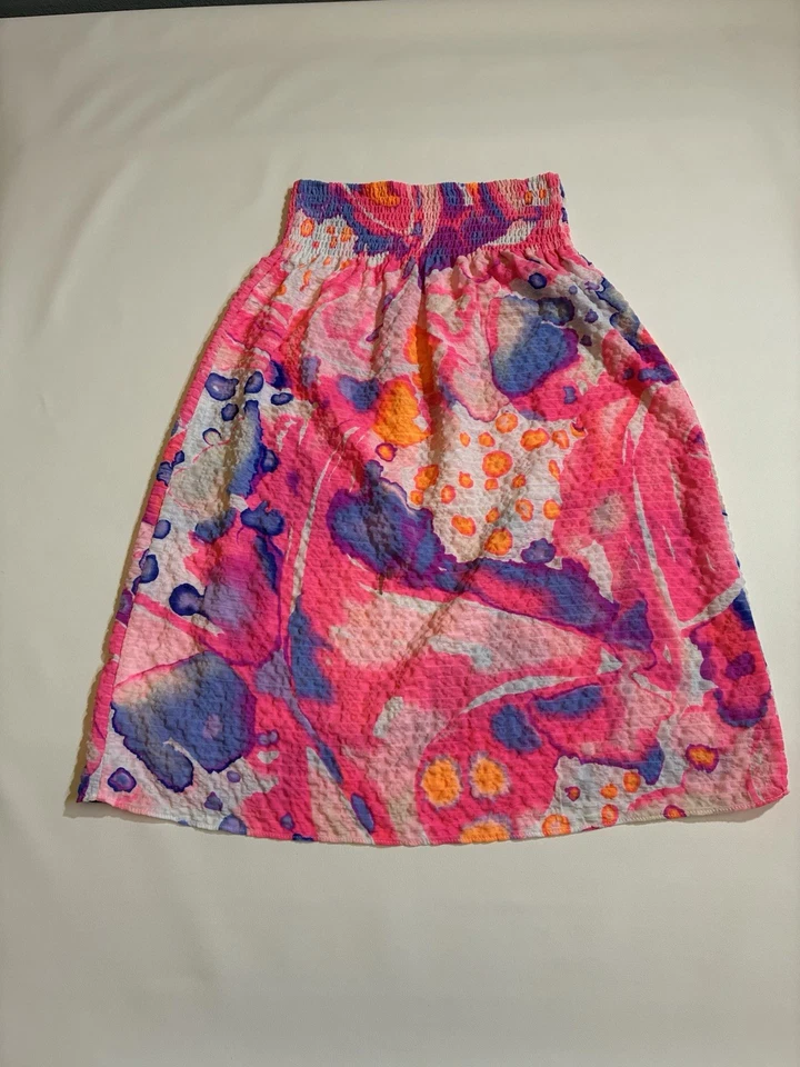 Falda para mujer Lilly Pulitzer estampado floral cintura elástica talla XXS Foto 2 de 3